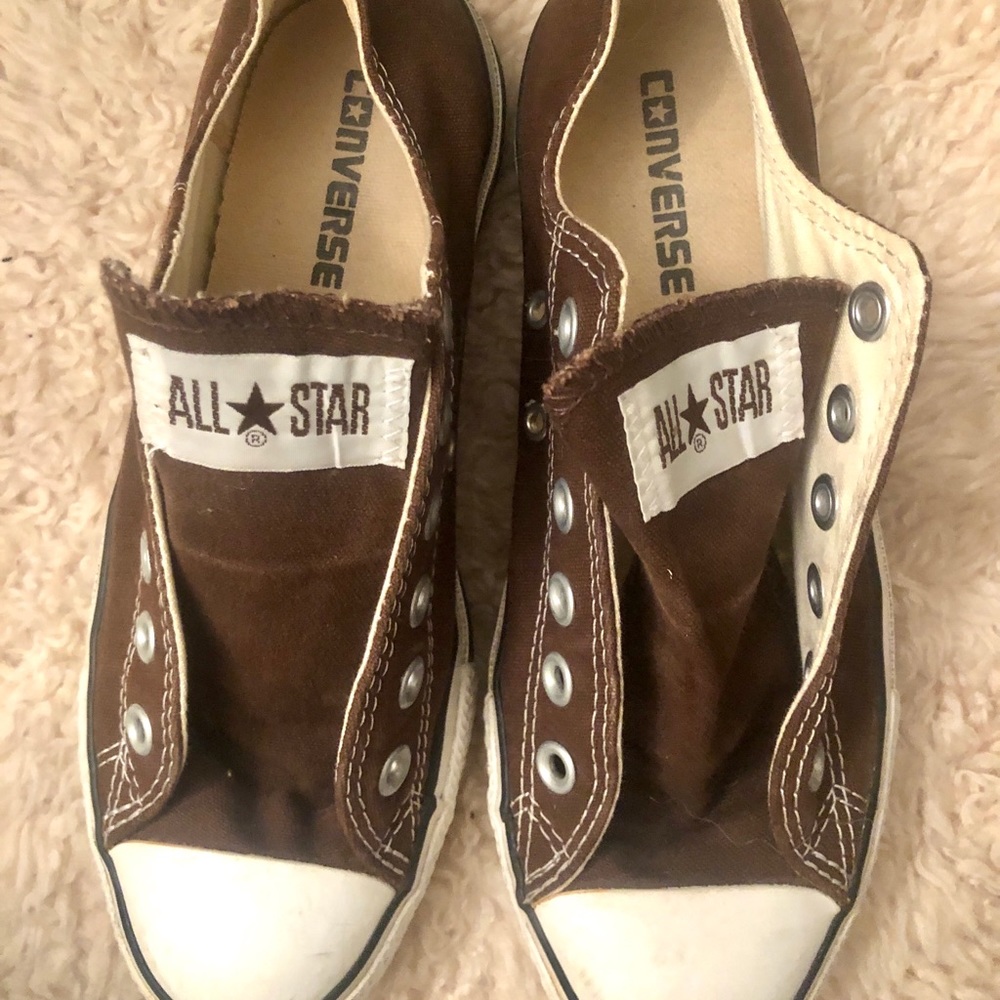 Vintage Brown converse 🤎